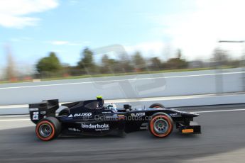 World © Octane Photographic Ltd. GP2 Winter testing, Barcelona, Circuit de Catalunya, 7th March 2013. Venezuela GP Lazarus – Kevin Giovesi. Digital Ref: 0587lw7d2226