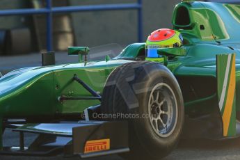 World © Octane Photographic Ltd. GP2 Winter testing, Jerez, 26th February 2013. Caterham Racing – Sergio Canamasas. Digital Ref: 0580cb1d5626