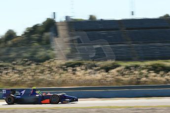 World © Octane Photographic Ltd. GP2 Winter testing, Jerez, 26th February 2013. Hilmer Motorsport – Pal Varhaug. Digital Ref: 0580cb1d6218