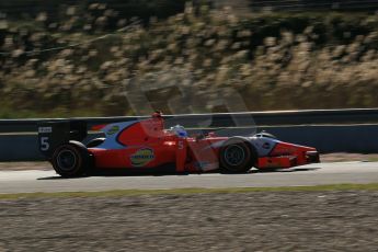 World © Octane Photographic Ltd. GP2 Winter testing, Jerez, 26th February 2013. Arden – Johnny Cecotto. Digital Ref: 0580cb1d6274