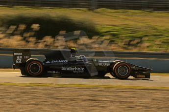 World © Octane Photographic Ltd. GP2 Winter testing, Jerez, 26th February 2013. Venezuela GP Lazarus – Kevin Giovesi. Digital Ref: 0580cb1d6295