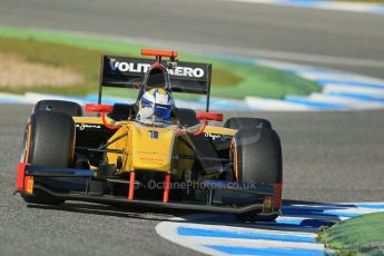 World © Octane Photographic Ltd. GP2 Winter testing, Jerez, 26th February 2013. DAMS – Marcus Ericsson. Digital Ref: 0580cb1d6405