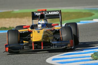 World © Octane Photographic Ltd. GP2 Winter testing, Jerez, 26th February 2013. DAMS – Marcus Ericsson. Digital Ref: 0580cb1d6425