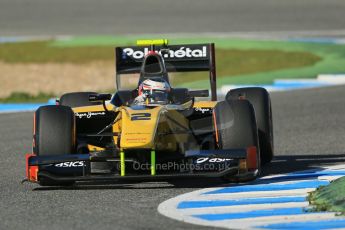 World © Octane Photographic Ltd. GP2 Winter testing, Jerez, 26th February 2013. DAMS – Stephane Richelmi. Digital Ref: 0580cb1d6435