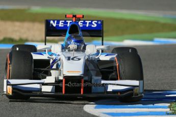 World © Octane Photographic Ltd. GP2 Winter testing, Jerez, 26th February 2013. Barwa Addax Team – Jake Rosenweig. Digital Ref: 0580cb1d6441