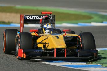 World © Octane Photographic Ltd. GP2 Winter testing, Jerez, 26th February 2013. DAMS – Marcus Ericsson. Digital Ref: 0580cb1d6482