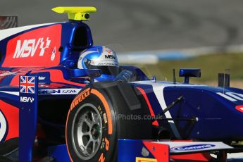 World © Octane Photographic Ltd. GP2 Winter testing, Jerez, 26th February 2013. Carlin – Jolyon Palmer. Digital Ref: 0580lw1d6500