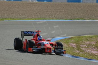 World © Octane Photographic Ltd. GP2 Winter testing, Jerez, 26th February 2013. Arden – Johnny Cecotto. Digital Ref: 0580lw1d6641