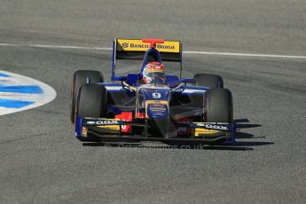 World © Octane Photographic Ltd. GP2 Winter testing, Jerez, 26th February 2013. Carlin – Felipe Nasr. Digital Ref: 0580lw1d6663