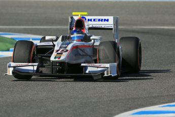 World © Octane Photographic Ltd. GP2 Winter testing, Jerez, 26th February 2013. Rapax – Simon Trummer. Digital Ref: 0580lw1d6679