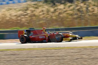 World © Octane Photographic Ltd. GP2 Winter testing, Jerez, 26th February 2013. Racing Engineering – Julien Leal. Digital Ref: 0580lw7d0058