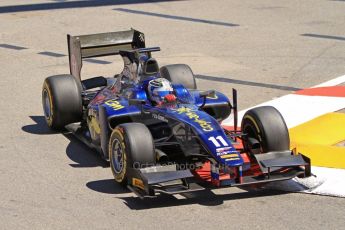 World © Octane Photographic Ltd. GP2 Monaco GP, Monte Carlo, Thursday 23rd May 2013. Practice and Qualifying. Sam Bird – Russian TIME. Digital Ref : 0693cb7d0858