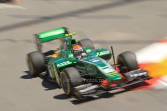 World © Octane Photographic Ltd. GP2 Monaco GP, Monte Carlo, Thursday 23rd May 2013. Practice and Qualifying. Alexander Rossi – EQ8 Caterham Racing. Digital Ref : 0693cb7d0934