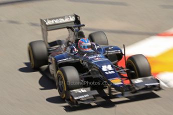 World © Octane Photographic Ltd. GP2 Monaco GP, Monte Carlo, Thursday 23rd May 2013. Practice and Qualifying. Rene Binder - Venezuela GP Lazarus. Digital Ref : 0693cb7d0946