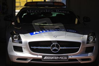 World © Octane Photographic Ltd. GP2 Monaco GP, Monte Carlo, Thursday 23rd May 2013. Practice and Qualifying. F1 Safety car in the pitlane. Digital Ref : 0693cb7d0960