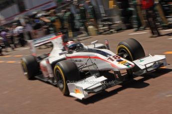 World © Octane Photographic Ltd. GP2 Monaco GP, Monte Carlo, Thursday 23rd May 2013. Practice and Qualifying. Stefano Coletti – Rapax. Digital Ref : 0693cb7d0979