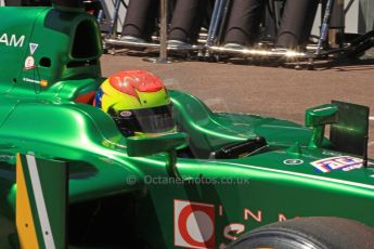 World © Octane Photographic Ltd. GP2 Monaco GP, Monte Carlo, Thursday 23rd May 2013. Practice and Qualifying. Sergio Canamasas – EQ8 Caterham Racing. Digital Ref: 0693cb7d0990