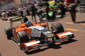 World © Octane Photographic Ltd. GP2 Monaco GP, Monte Carlo, Thursday 23rd May 2013. Practice and Qualifying. Adrian Quaife-Hobbs - MP Motorsport. Digital Ref : 0693cb7d0991