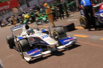 World © Octane Photographic Ltd. GP2 Monaco GP, Monte Carlo, Thursday 23rd May 2013. Practice and Qualifying. Nathanaël Berthon - Trident Racing. Digital Ref : 0693cb7d1011