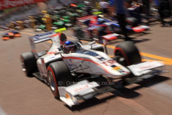 World © Octane Photographic Ltd. GP2 Monaco GP, Monte Carlo, Thursday 23rd May 2013. Practice and Qualifying. Simon Trummer – Rapax. Digital Ref : 0693cb7d1026