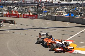 World © Octane Photographic Ltd. GP2 Monaco GP, Monte Carlo, Thursday 23rd May 2013. Practice and Qualifying. Adrian Quaife-Hobbs - MP Motorsport. Digital Ref : 0693cb7d1045