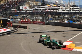 World © Octane Photographic Ltd. GP2 Monaco GP, Monte Carlo, Thursday 23rd May 2013. Practice and Qualifying. Alexander Rossi – EQ8 Caterham Racing. Digital Ref : 0693cb7d1047