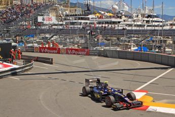 World © Octane Photographic Ltd. GP2 Monaco GP, Monte Carlo, Thursday 23rd May 2013. Practice and Qualifying. Tom Dillmann– Russian TIME. Digital Ref : 0693cb7d1048