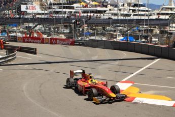 World © Octane Photographic Ltd. GP2 Monaco GP, Monte Carlo, Thursday 23rd May 2013. Practice and Qualifying. Julián Leal - Racing Engineering. Digital Ref: 0693cb7d1050