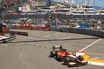 World © Octane Photographic Ltd. GP2 Monaco GP, Monte Carlo, Thursday 23rd May 2013. Practice and Qualifying. Daniel De Jong - MP Motorsport. Digital Ref : 0693cb7d1051