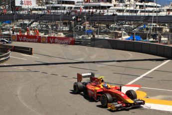 World © Octane Photographic Ltd. GP2 Monaco GP, Monte Carlo, Thursday 23rd May 2013. Practice and Qualifying. Fabio Leimer- Racing Engineering. Digital Ref: 0693cb7d1052