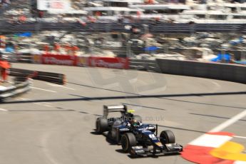 World © Octane Photographic Ltd. GP2 Monaco GP, Monte Carlo, Thursday 23rd May 2013. Practice and Qualifying. Kevin Giovesi - Venezuela GP Lazarus. Digital Ref : 0693cb7d1062