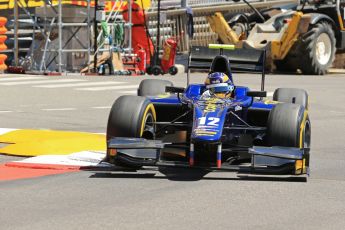 World © Octane Photographic Ltd. GP2 Monaco GP, Monte Carlo, Thursday 23rd May 2013. Practice and Qualifying. Tom Dillmann– Russian TIME. Digital Ref : 0693lw1d7344