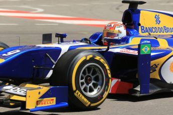 World © Octane Photographic Ltd. GP2 Monaco GP, Monte Carlo, Thursday 23rd May 2013. Practice and Qualifying. Felipe Nasr - Carlin. Digital Ref : 0693lw1d7382