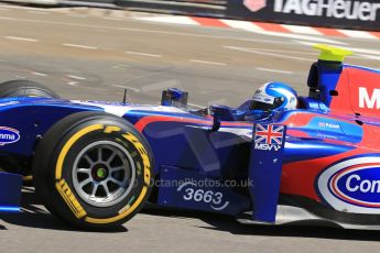 World © Octane Photographic Ltd. GP2 Monaco GP, Monte Carlo, Thursday 23rd May 2013. Practice and Qualifying. Jolyon Palmer - Carlin. Digital Ref : 0693lw1d7432