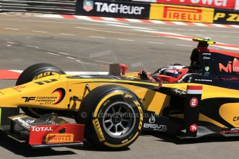 World © Octane Photographic Ltd. GP2 Monaco GP, Monte Carlo, Thursday 23rd May 2013. Practice and Qualifying. Stephan Richelmi - DAMS. Digital Ref : 0693lw1d7450