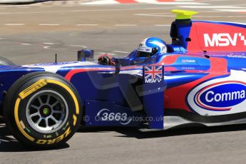 World © Octane Photographic Ltd. GP2 Monaco GP, Monte Carlo, Thursday 23rd May 2013. Practice and Qualifying. Jolyon Palmer - Carlin. Digital Ref : 0693lw1d7503