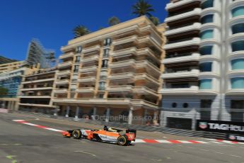World © Octane Photographic Ltd. GP2 Monaco GP, Monte Carlo, Thursday 23rd May 2013. Practice and Qualifying. Adrian Quaife-Hobbs -  MP Motorsport. Digital Ref : 0693lw1d7625