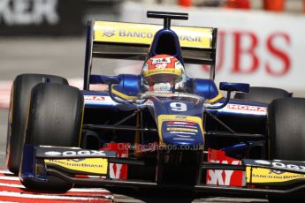 World © Octane Photographic Ltd. GP2 Monaco GP, Monte Carlo, Thursday 23rd May 2013. Practice and Qualifying. Felipe Nasr - Carlin. Digital Ref : 0693lw7d0568