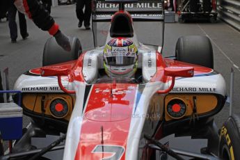 World © Octane Photographic Ltd. GP2 Monaco GP, Monte Carlo, Friday 24th May. Feature Race grid. James Calado – ART Grand Prix. Digital Ref : 0697cb7d1640