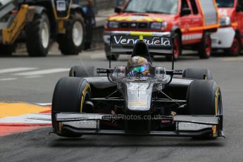 World © Octane Photographic Ltd. GP2 Monaco GP, Monte Carlo, Friday 24th May. Feature Race. Kevin Giovesi - Venezuela GP Lazarus. Digital Ref : 0697lw1d8528