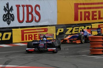 World © Octane Photographic Ltd. GP2 Monaco GP, Monte Carlo, Friday 24th May. Feature Race out lap. Jolyon Palmer - Carlin. Digital Ref : 0697lw1d8541