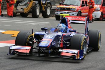 World © Octane Photographic Ltd. GP2 Monaco GP, Monte Carlo, Friday 24th May. Feature Race out lap. Jolyon Palmer - Carlin. Digital Ref : 0697lw1d8569