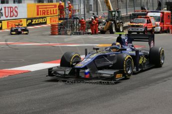 World © Octane Photographic Ltd. GP2 Monaco GP, Monte Carlo, Friday 24th May. Feature Race green flag lap. Tom Dillmann – Russian TIME. Digital Ref : 0697lw1d8618