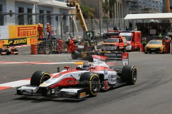 World © Octane Photographic Ltd. GP2 Monaco GP, Monte Carlo, Friday 24th May. Feature Race green flag lap. James Calado – ART Grand Prix. Digital Ref : 0697lw1d8666