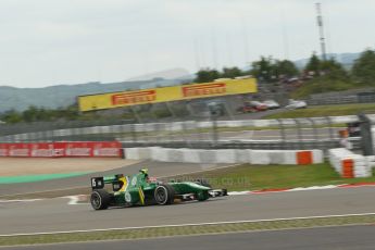 World © Octane Photographic Ltd. GP2 German GP, Nurburgring, Friday 5th July 2013. Practice. Alexander Rossi – EQ8 Caterham Racing..Digital Ref : 0740lw1d3416