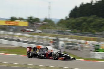 World © Octane Photographic Ltd. GP2 German GP, Nurburgring, Friday 5th July 2013. Practice. Rene Binder - Venezuela GP Lazarus. Digital Ref : 0740lw1d3447