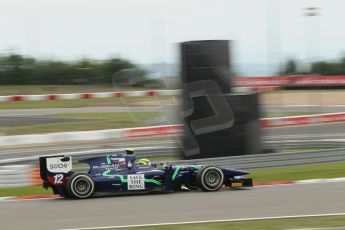 World © Octane Photographic Ltd. GP2 German GP, Nurburgring, Friday 5th July 2013. Practice. Tom Dillmann – Russian TIME. Digital Ref : 0740lw1d3459