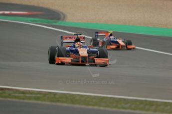 World © Octane Photographic Ltd. GP2 German GP, Nurburgring, Friday 5th July 2013. Practice. Robin Frijns and Jon Lancaster - Hilmer Motorsport. Digital Ref : 0740lw1d4026