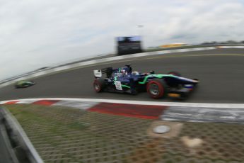 World © Octane Photographic Ltd. GP2 German GP, Nurburgring, Friday 5th July 2013. Qualifying. Sam Bird – Russian TIME. Digital Ref : 0742lw1d5137