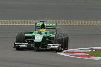 World © Octane Photographic Ltd. GP2 German GP, Nurburgring, Friday 5th July 2013. Qualifying. Sergio Canamasas – EQ8 Caterham Racing. Digital Ref : 0742lw1d5369